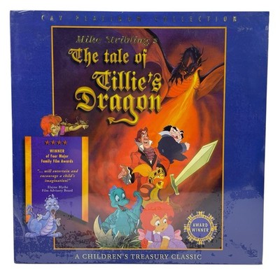 The Tale of Tillie's Dragon Laserdisc 1997 Stribling Productions, New Sealed