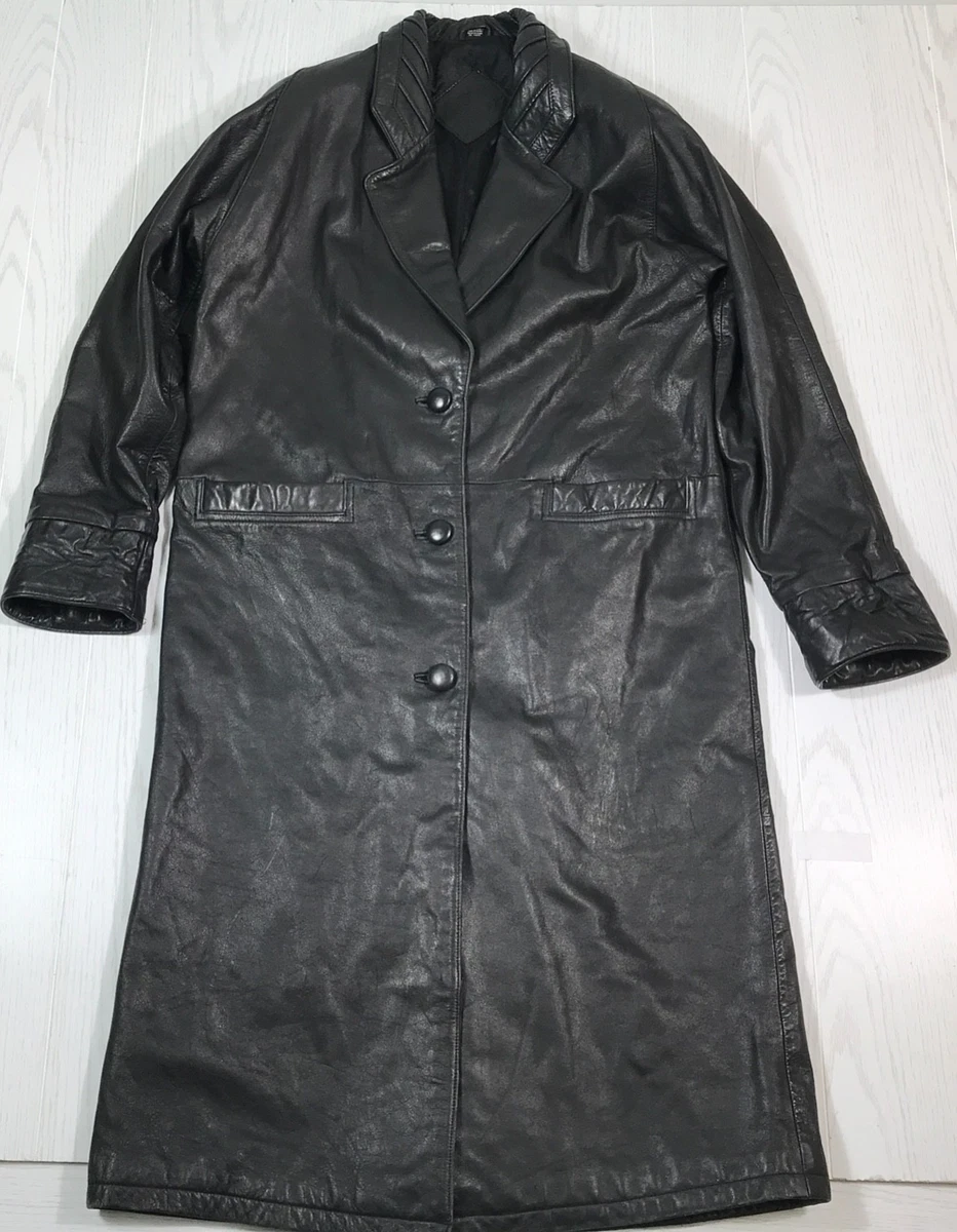Jacqueline Ferrar Solid Leather Outer Shell Coats, Jackets & Vests