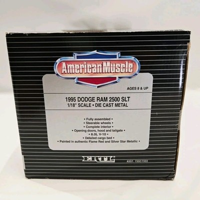 Ertl American Muscle 1995 Dodge Ram 2500 SLT 1:18 Scale Diecast