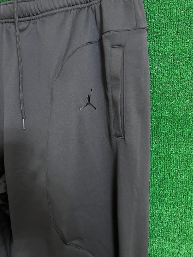 Men Supreme Air Jordan Tricot Track Pants Casual Black 24AW HF0832