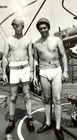 VTG 1940s Photo Shirtless Sailor Men Jockey Underwear Bulge Gay Interest Beefcak — photo 1