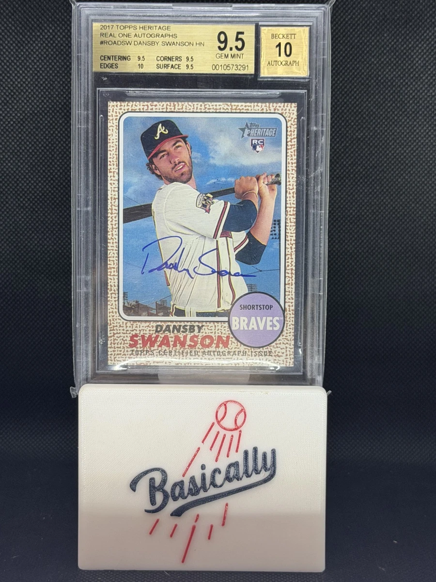 Dansby Swanson Baseball Sports Trading Cards & Accessories Rookie