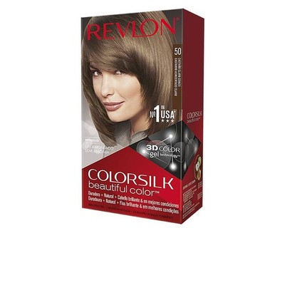 Revlon Colorsilk Beautiful Color 1 stück (1er Pack), Nr. 50 Light Ash Brown