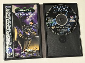 Batman Forever The Arcade Game Sega Saturn With Manual Tested & Working