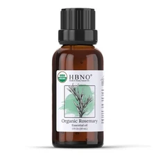 California Bottled Organic Rosemary Essential Oil 1 fl oz (30ml) - USDA Certi...
