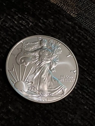 2021 Walking Liberty Silver Dollar 1oz Fine Silver
