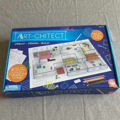 #ad Art chitect Home Model Building for Kids 3D Architectural Design Kit $38.77