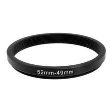 52mm-49mm 52mm to 49mm Black Ring Adapter for Camera