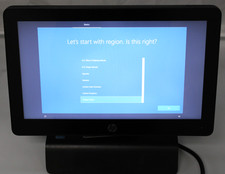 HP RP2 2030 POS Terminal Pent J2900 2.41GHz 8GB 256GB SSD WIN10 + Stand PWR CORD