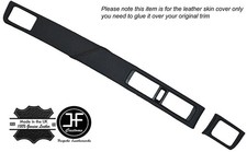 BLACK STITCH DASH DASHBOARD TRIM LEATHER COVER FITS HONDA CIVIC MB2 MC 95-01