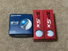 New TaylorMade Golf Balls in White (4 TP5) & (6 TP5X) with AJGA Logo from US