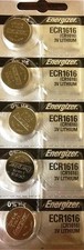5 x Fresh ENERGIZER CR1616 BATTERY 3V LITHIUM Coin Cell CR 1616 DL1616 BR1616