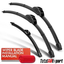 3 piezas escobillas limpiaparabrisas 26"" y 16"" y 11"" para Lincoln MKC 2015 2016-2019