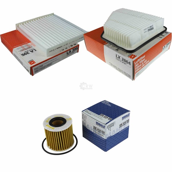 Mahle / Knecht Innenraumfilter La 395 Luftfilter Lx 2864 ÖLfilter Ox 414D2-image