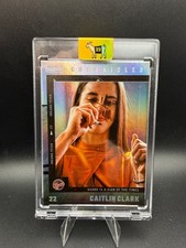 2025 WNBA CAITLIN CLARK CHRONICLES SILVER FOIL REFRACTOR FEVER #51 - GOAT