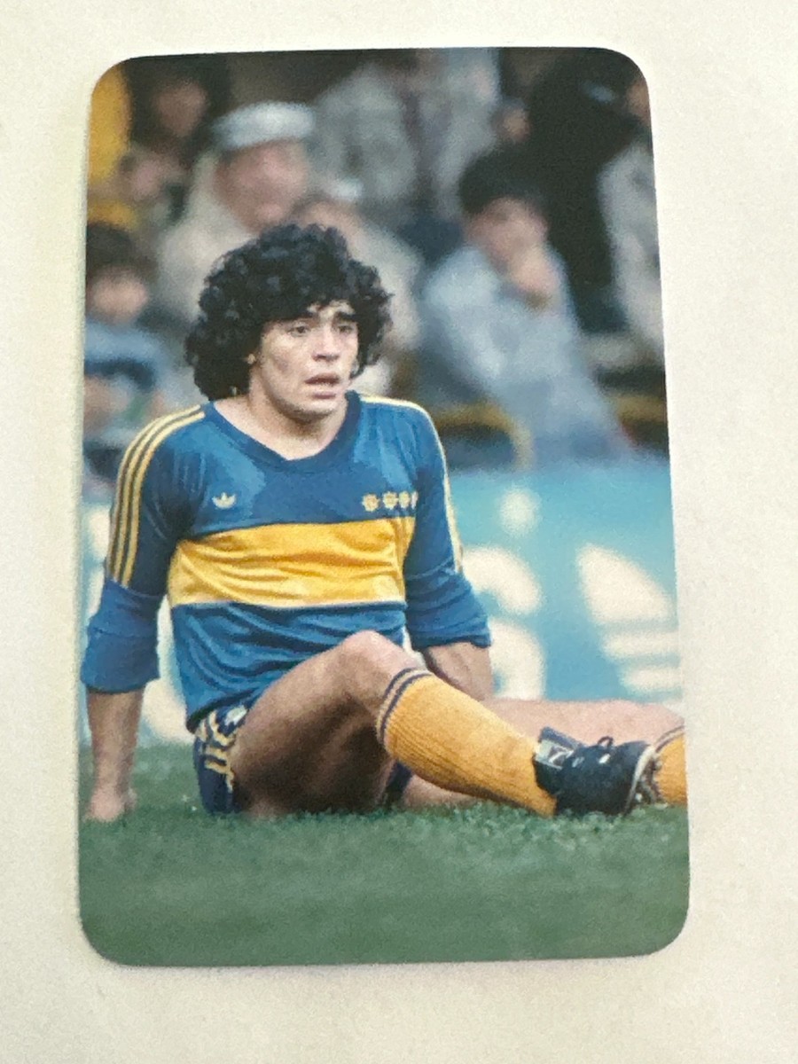 2024 World Football Stars Diego Maradona Boca Juniors Soccer Card