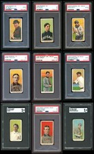 1909-11 T206 Almost Complete Set 1.5 - FAIR 7208551 (315 / 526 cards)