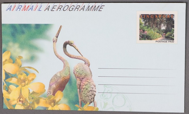 Mayfairstamps Singapore Birds Mint Stationery Aerogramme cca_12023