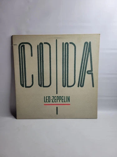 LED ZEPPELIN Coda 900511 SP LP Vinyl VG+ Cover VG+ Sleeve Notch WoC 1982