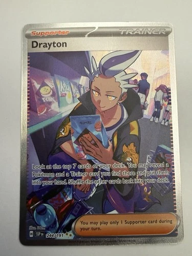 Drayton 244/191 Sv08: Surging Sparks Holo