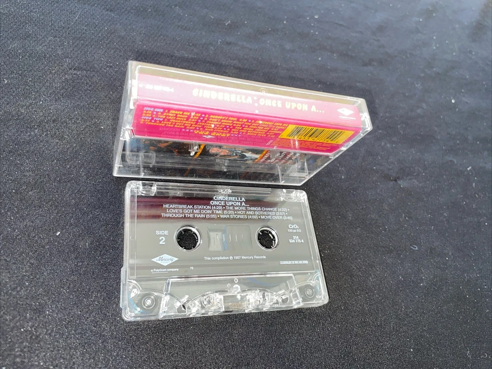 Cinderella 8 cassette metal lot Quiet Riot Cum On Feel Noize Night Songs Health - Image 4 of 4