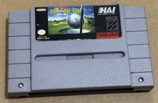 Super Nintendo SNES Hole in One (Cleaned, Tested & Working)
