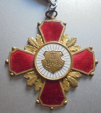 (nr7) Uralter Radfahrer Orden  Ungereinigter fundzustand