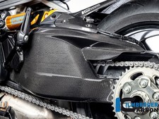 COVER FORCELLONE CARBONIO LUCIDO ILMBERGER PER DUCATI DIAVEL 1260 2019-2022