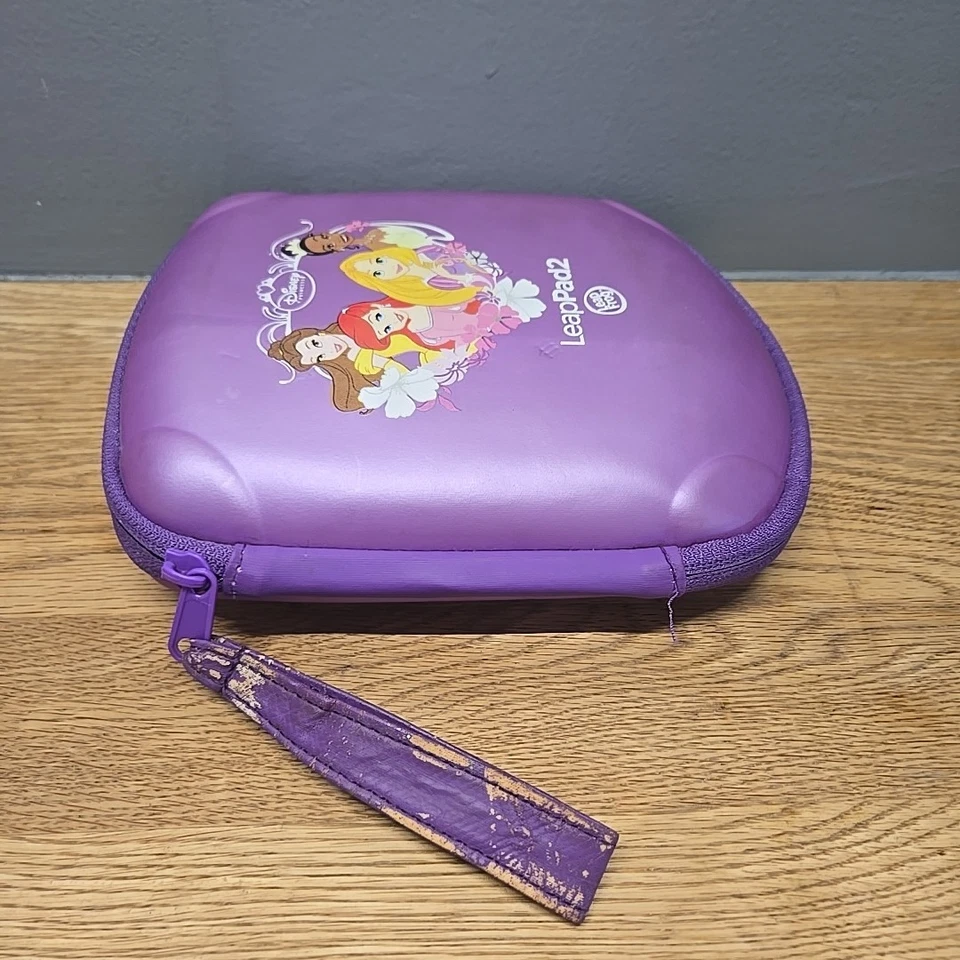 Estuche de Transporte Disney Princess LeapFrog LeapPad 1, 2 o 3 Explorer Púrpura Foto 4 de 4