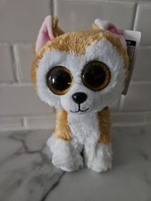 JAPAN EXCLUSIVE Ty Beanie Boos  Loy  the Akita Inu Hachiko Dog 6  Plush Toy