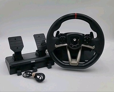Hori Racing Steering Wheel RWO for Xbox Series X/S Black, w/ Pedals Set READ