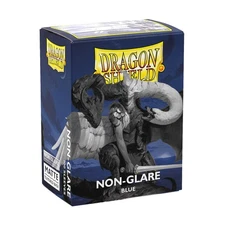 Dragon Shield Non-Glare Matte Blue (100ct)
