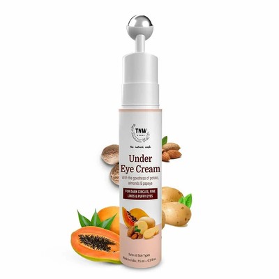 TNW-THE NATURAL WASH Under Eye Cream Gel Roll On For Men and Women 15ml'' FS