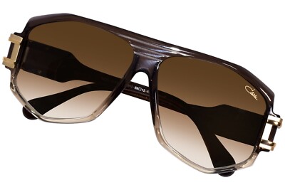 CAZAL LEGENDS MOD. 163/3 COL. 012 BROWN NOUGAT w GOLD TRIM