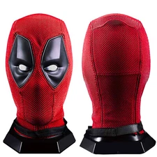 Adult Halloween Deadpool 3 cosplay Full Face Mask Breathable Knit Helmet Cotton