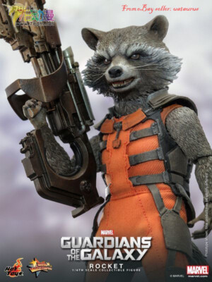 Perfect Hot Toys 1/6 Mms252 Guardians Of The Galaxy: Rocket