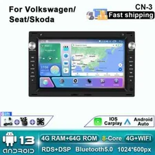 Android Auto CarPlay Car Radio For VW Volkswagen PASSAT B5 MK4 MK5 Stereo Screen