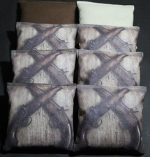 All Weather CUSTOM Cornhole Bean Bags 8 ACA Regulation Resin Filled Bags 20