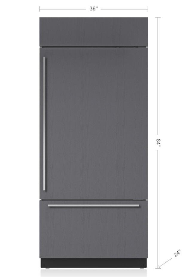 36” Sub Zero Panel Ready Builtin Over Under Refrigerator NATIONWIDE SHIPPING eBay