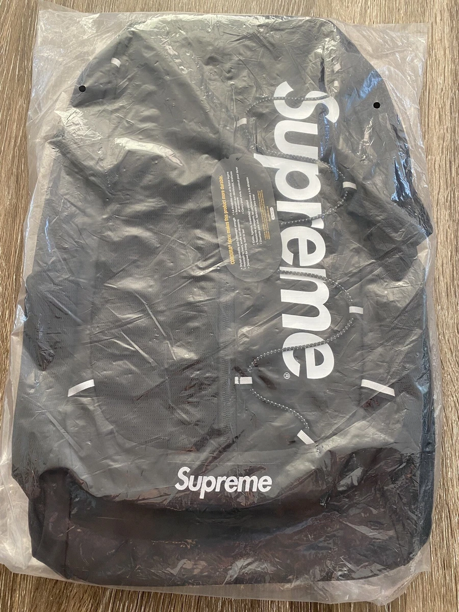 Supreme Backpack SS17 Black BOX LOGO 100% AUTHENTIC