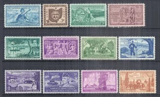 US, 1953 year full set , #1017-28 12v, MNH