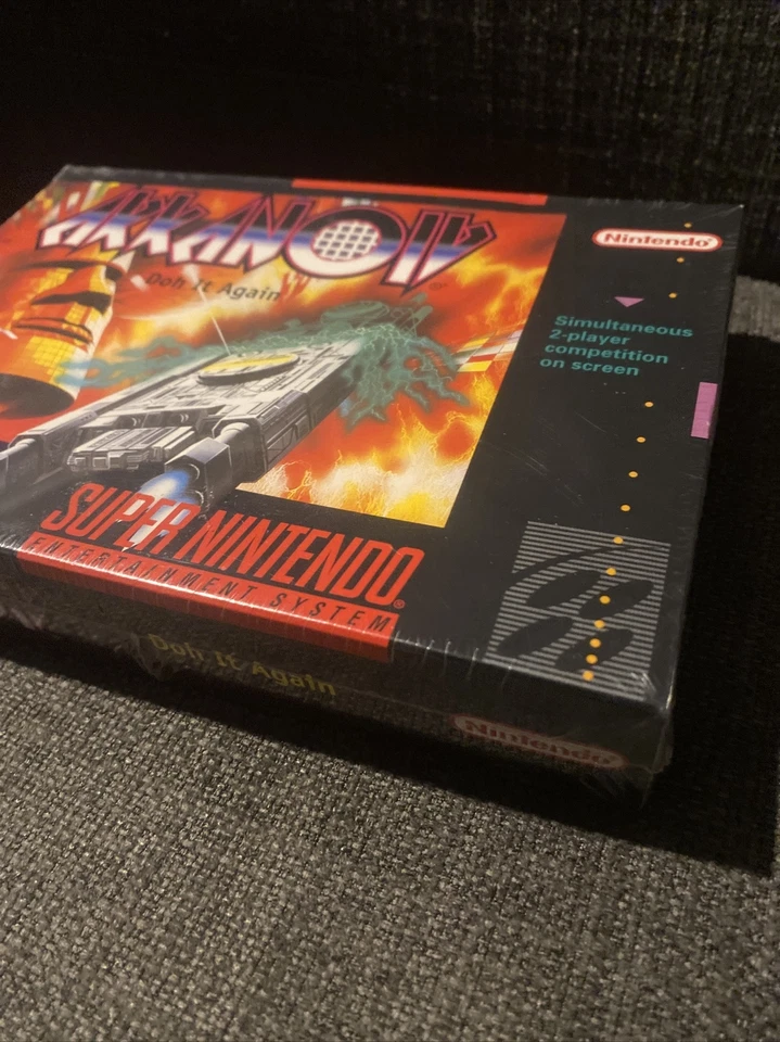 Arkanoid: Doh It Again (Super Nintendo System, 1997) Sealed With Protective Case - Image 4 of 4