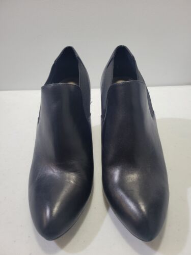 Womens Ellen Tracy Black Heel Ankle Stretch Baylor Booties Shoes Size 9 M - Picture 3 of 5