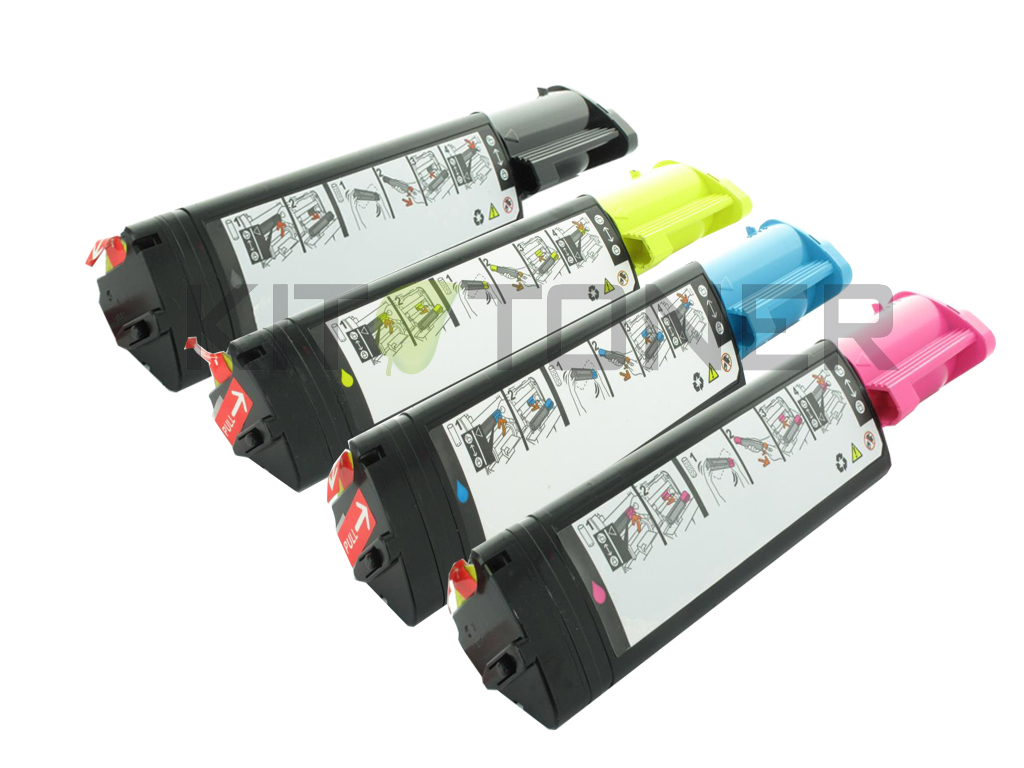 Pack 4 toners Epson AcuLaser CX21NFC pour éliminer les traces d'impression
