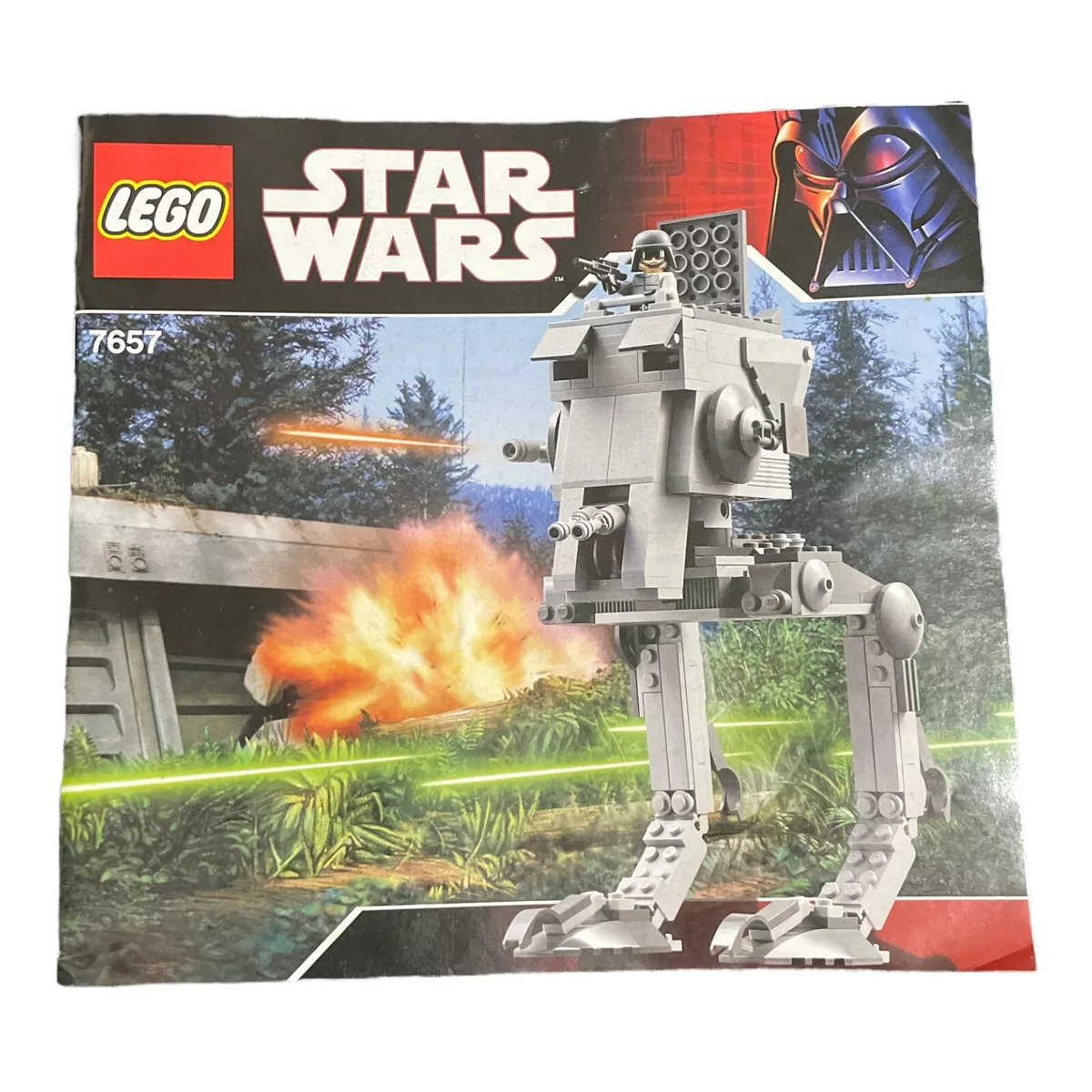 LEGO Star Wars 7657 AT ST Instruction Manual ONLY