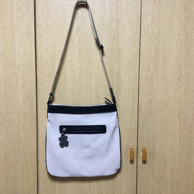 TOUS Shoulder Bag color is ivory Adjustable Strap / Bag TOUS Shoulder Bag color is ivory Adjustable Strap / Bag