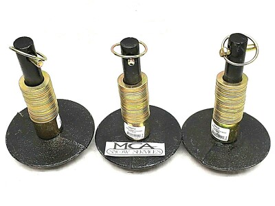 2-Pack Snow Plow Skid Shoes - Replacement For Boss MSC01501 & MSC01570 Models