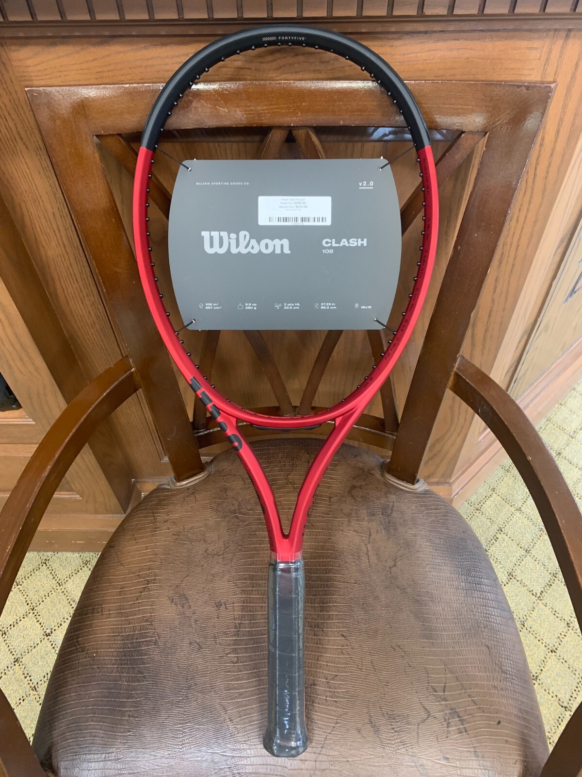 Wilson Clash 108 v2. Brand new wilson clash 108 tennis racquet