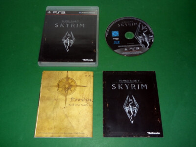 The Elder Scrolls V Skyrim mit Anl. und OVP DEUTSCH fuer Playstation 3 PS3