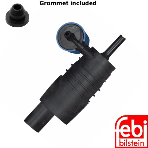 97-21 BMW i3 318ti Z3 2007-13 Mini Windshield Washer Double Pump & Grommet Febi - Picture 4 of 9